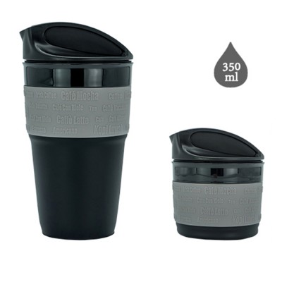 Wholesale coffee bottles reusable coffee cup dishwasher foldable coffe cup